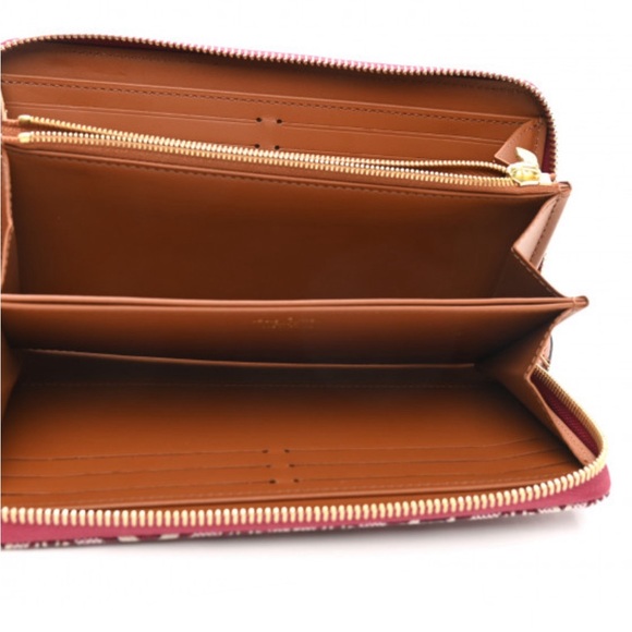 Auth Louis Vuitton Wallet • Limited Edition Since 1854 Authentic Jacquard Zippy - Picture 4 of 7